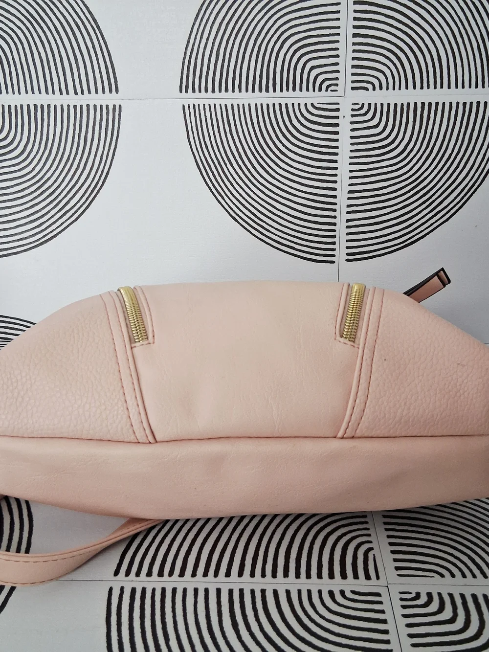 Rosetti Womens Blush Powder Pink Y2K Cargo Chic Romantic Casual Shoulder Purse